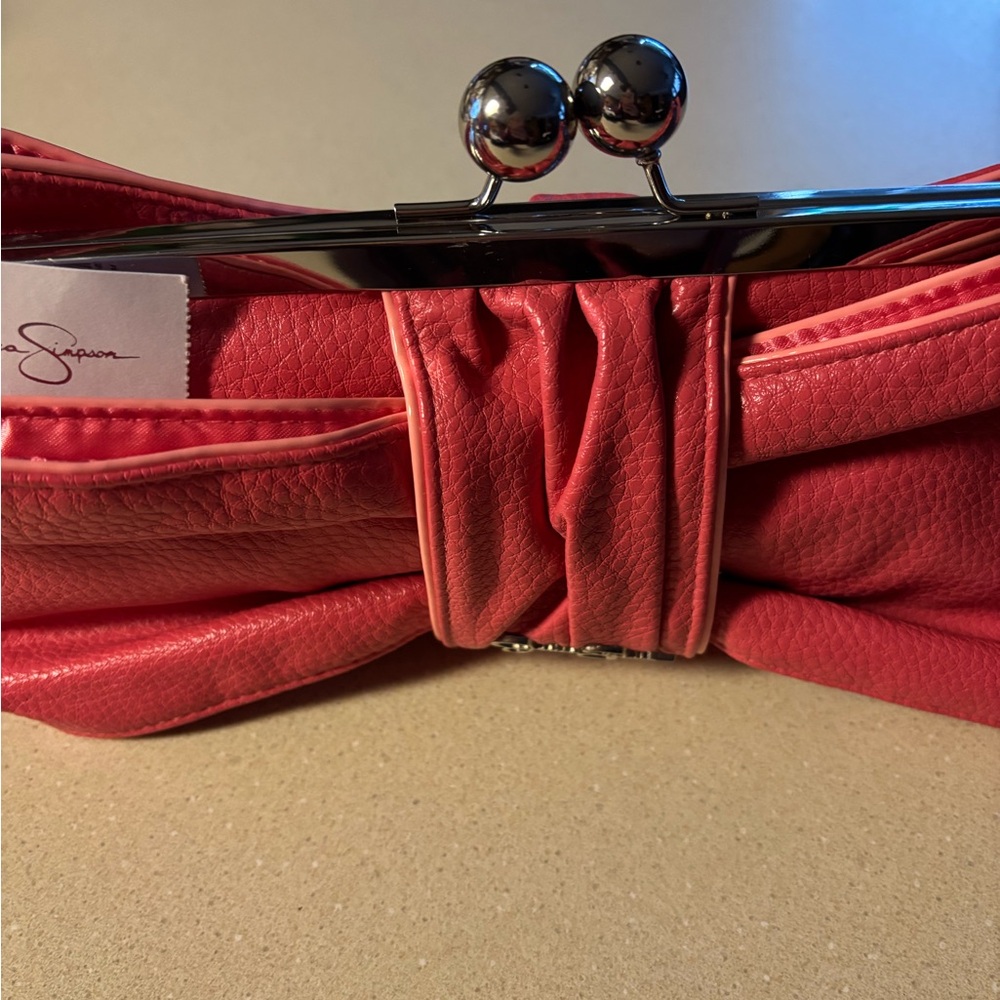 Jessica Simpson Pink Clutch NWT